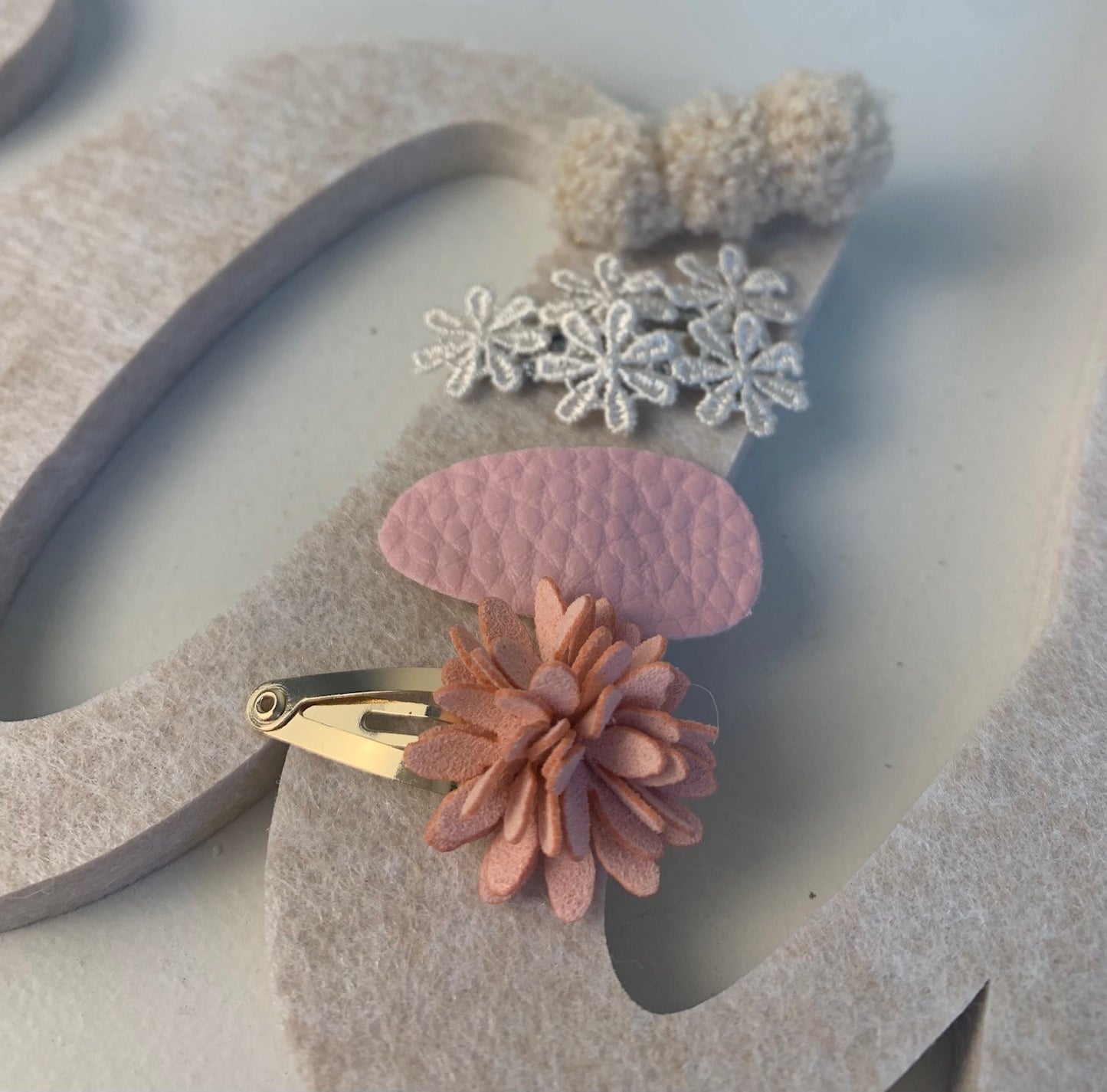 Setje knipjes | Rose & gold