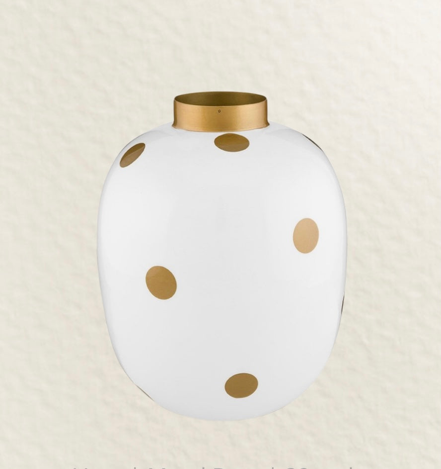 Vaas | Metal dots | Hand Crafted